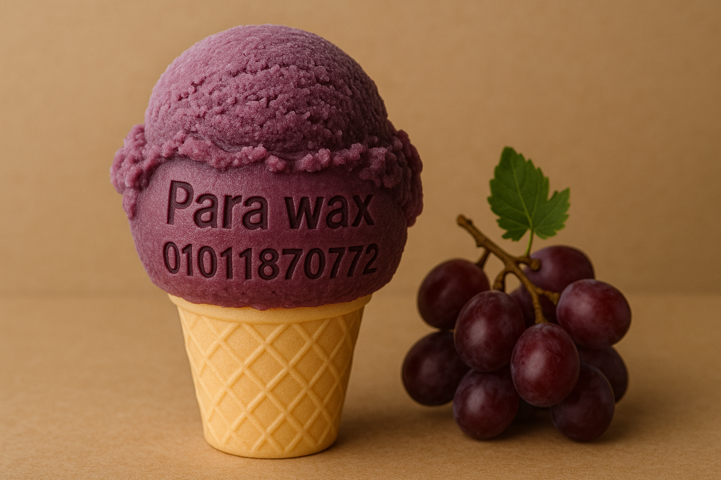 عنب آيس كريم Grape Ice Cream